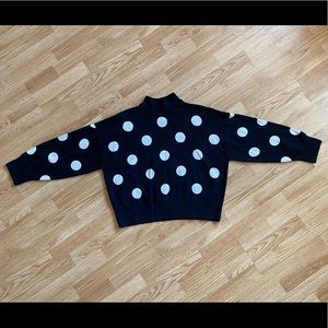 H&M polka dot sweater, size Medium